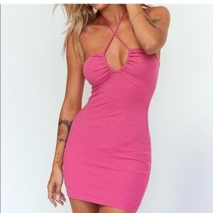 Princess Polly Clarke Mini Dress – Pink, US Size 6